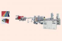 ABS、PP、PS 防靜電塑料片材生產(chǎn)線